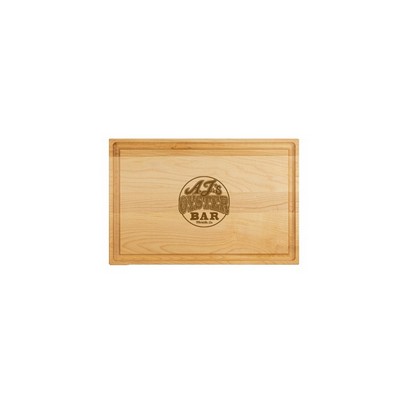 Small Maple Cutting Board with Juice Groove 12"x8"x3/4"