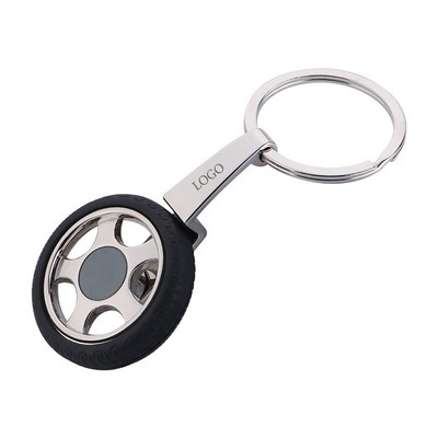 Mini Tire Shaped Key Chain