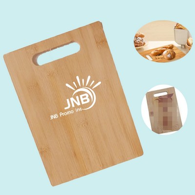Sustainable 6" x 9" Bamboo Rectangle Cutting Board