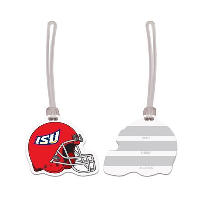 USA Made Helmet Vinyl Luggage Tag