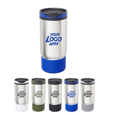 Oxford 17oz. Ribbed Travel Mugs