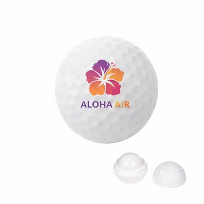 Full-Color Golf Ball Lip Balm