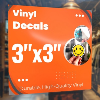 Vinyl Decal 3"x3"