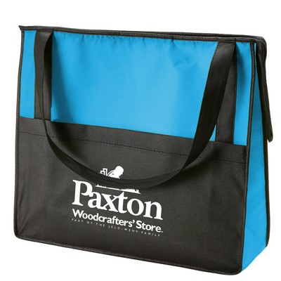 Prescott Non-Woven Zipper Tote Bag