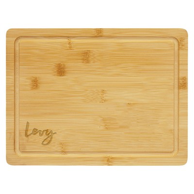 11½" x 8¾" Bamboo Cutting Board with Juice Groove