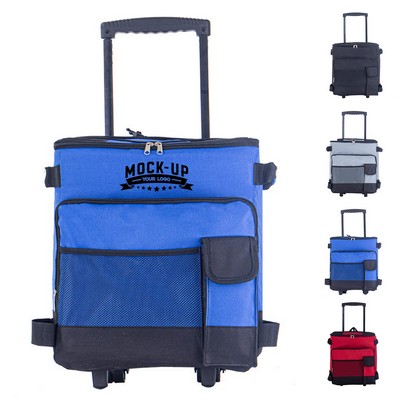 43L Insulated Cooler Bag With Wheels