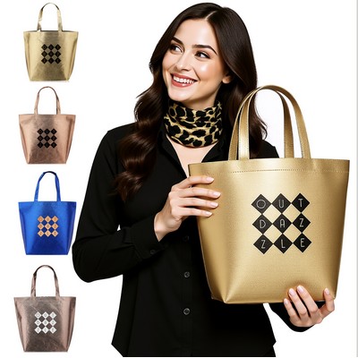 Metallic Fashion Tote Bag