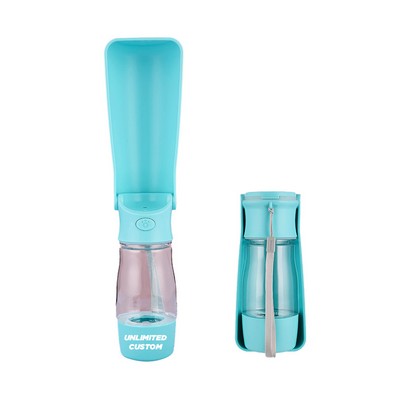 2" 1 Pet Water Bottle Food Bowl