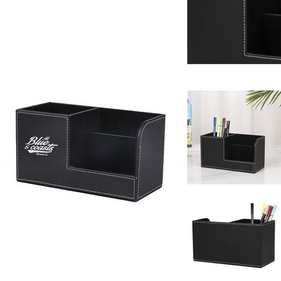 Leather Desk Organizer