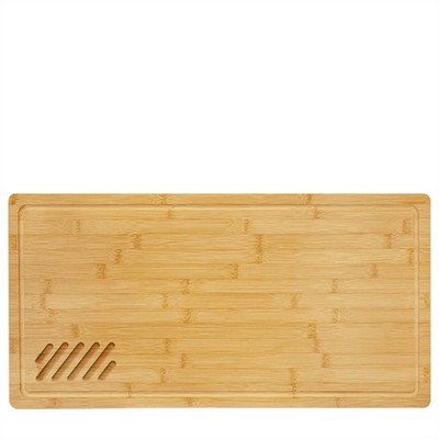 Bamboo Cutting Board with Drip Ring