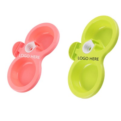 Double Feeding Pet Bowl