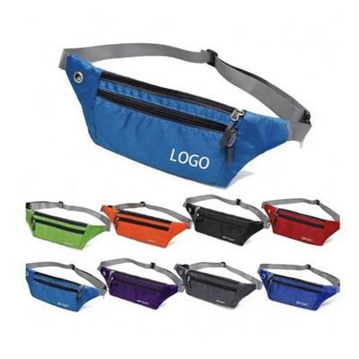 3-Zipper Fanny Pack