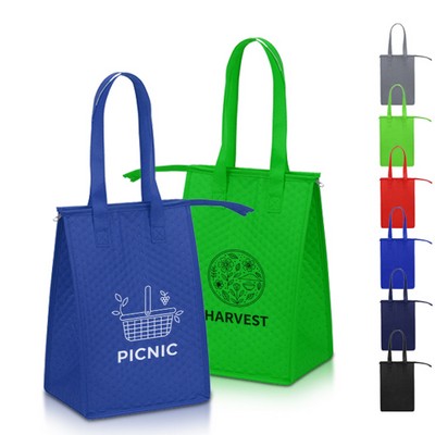 Non-Woven Insulated 9"x13" Lunch Tote