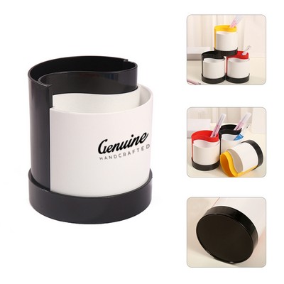 Plastic Desk Organizer with 2 Compartments