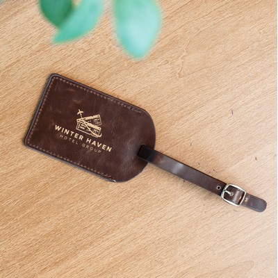 Luggage Tag - Brown