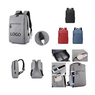 Multifunctional Backpack with USB Charging Port