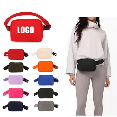 Nylon Waterproof Chest bag Running Crossbody Fanny Pack