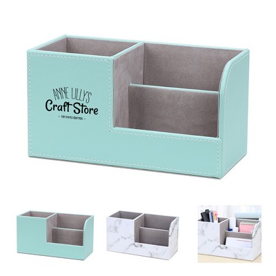 Leather Desk Organizer