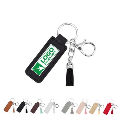 Hand Wrist Lanyard Key Chain Holder with Tassel
