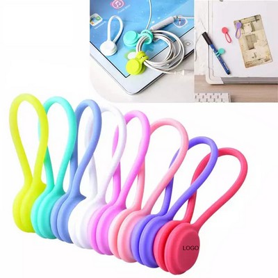 Silicone Cable Magnetic Organizer