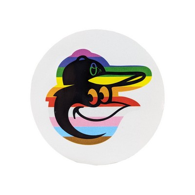 6" Round Vinyl Sticker