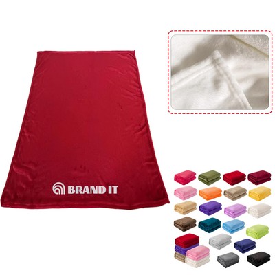 Flannel Throw Blanket