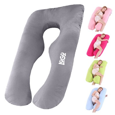 U-Shaped Cotton Multifunctional Maternity Pillow