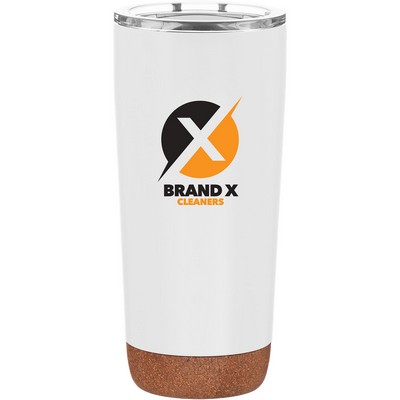 20 oz Austin Travel Tumbler (Matte White)