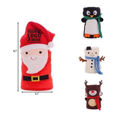 Christmas Doll Rollup Blanket