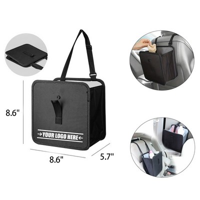 Waterproof Car Trash Can Hanging Storage Bag