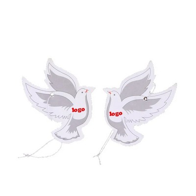 Peace Dove Paper Air Freshener