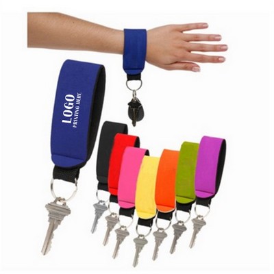 Neoprene Wristband Key Holder