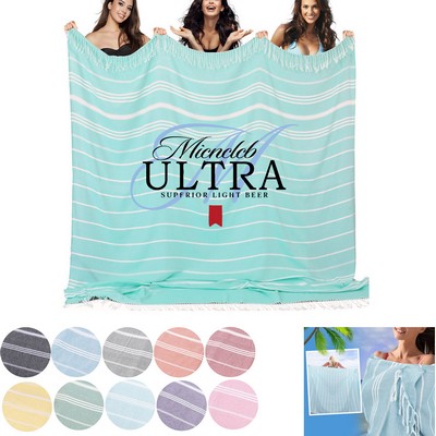 Cotton Oversized Turkish Beach Towel