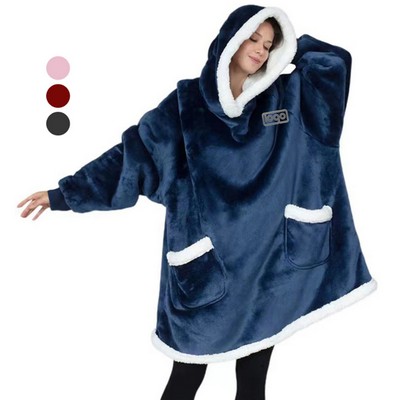 Winter Hoodie Blanket