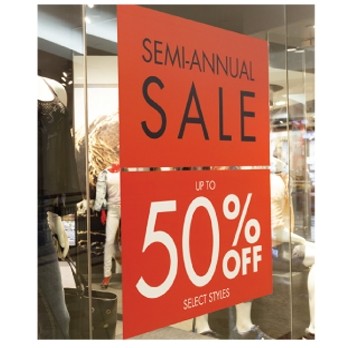 Full Color Opaque Vertical Window Decal (8½"x11")