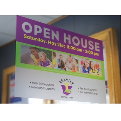 Full Color Frosted Window Decal (12"x12")