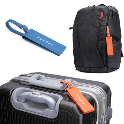 PU Leather Magnetic Luggage Tag