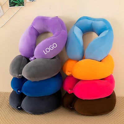 PP Cotton Hump Neck Pillow