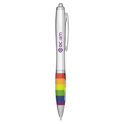 LGBTQ+ Rainbow Pride Flag Recycled ABS Ballpoint Pen