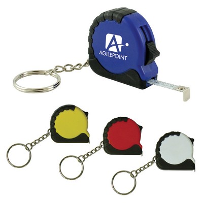 Tape Measure Key Chain - 3'