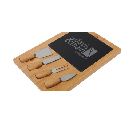 Slate Cheese Board Set