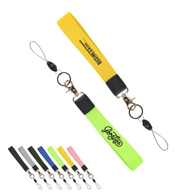 Wristlet Polyester Keychain