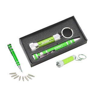 Gift Set With Kf100 Keychain Light & Km401 Screwdriver