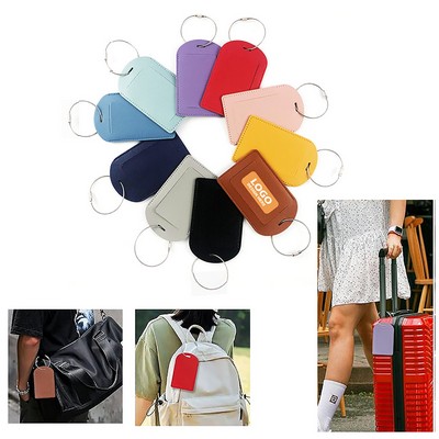 PU Leather Travel Bag Tags