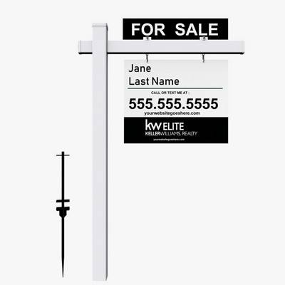 Real Estate Post Double Sided 24" X 36"