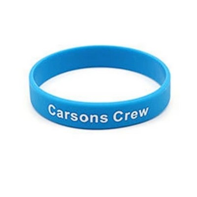 Screen Printed Silicone Wristband