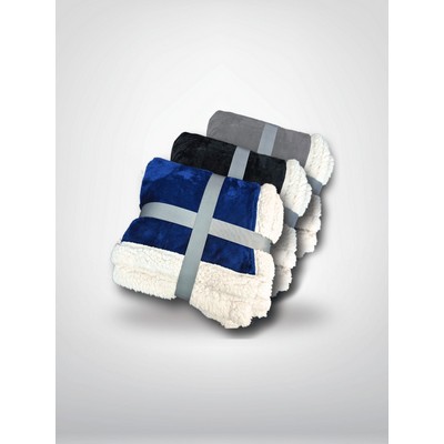 Deluxe Sherpa Throw Blanket