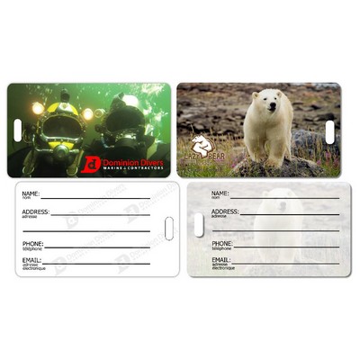 Metal Business Card Luggage Tag (2.5 x 4.25)