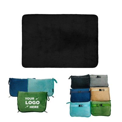 2" 1 Airplane Travel Blanket