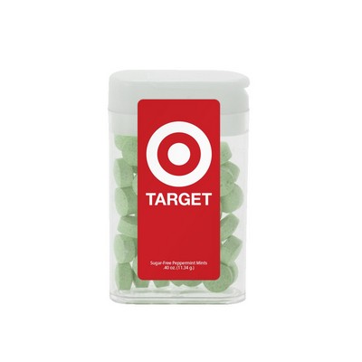 1 3/8" x 2 3/8" Rectangular Flip Top Mint Dispenser